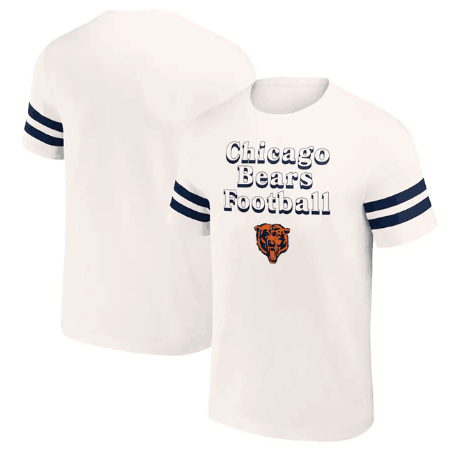 Men's Cream Chicago Bears x Darius Rucker Collection Vintage T-Shirt